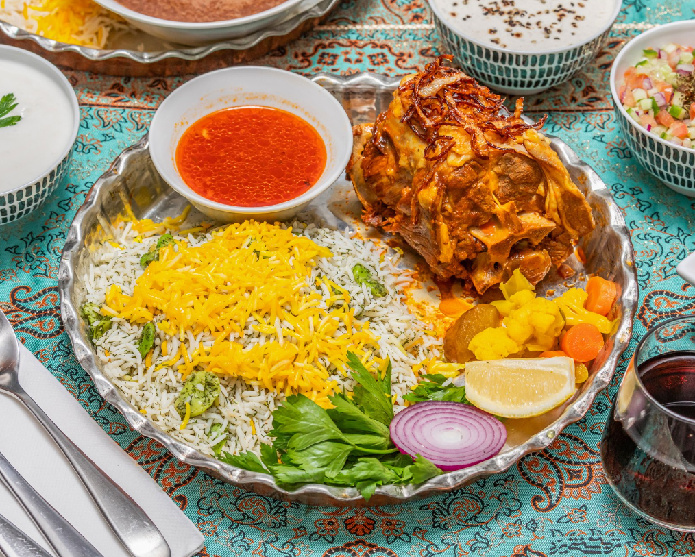 Baghali Polo Ba Gardan (Lamb Neck)