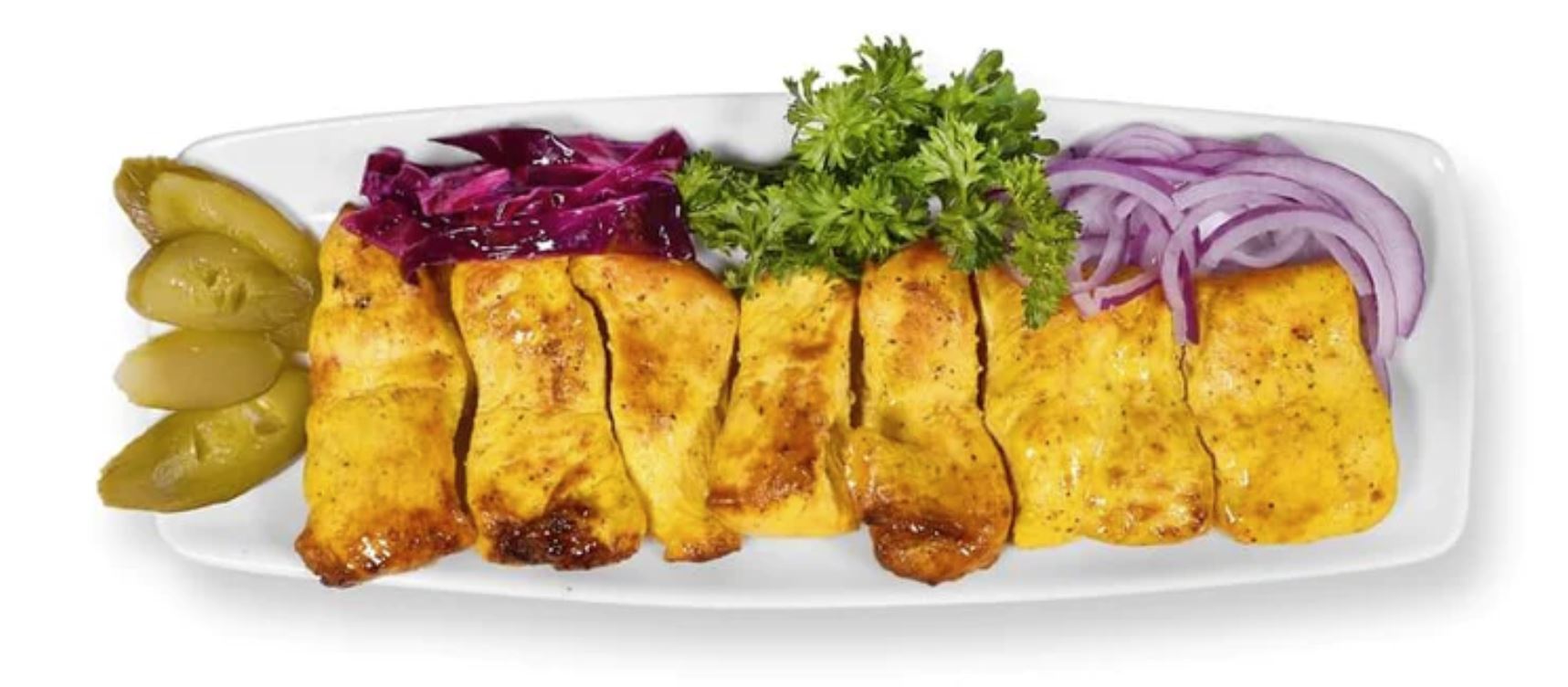 Joujeh Kebab without Rice (Chicken kebab without rice)