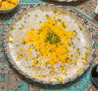 Saffron barberry rice